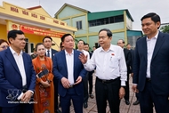 Top legislator urges thorough, timely preparations for elections in Nghe An
